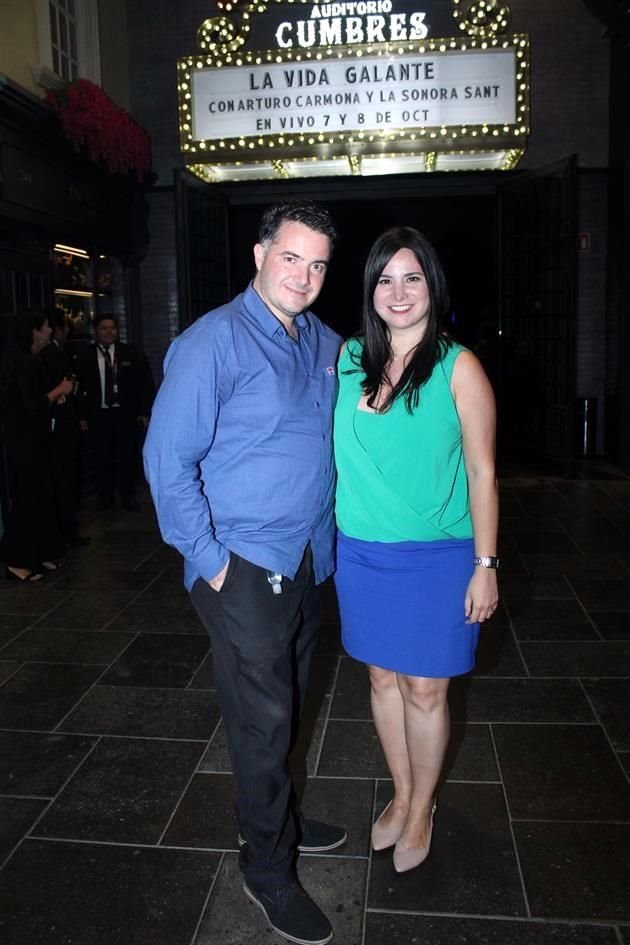 Raúl Martín y Brenda Morales
