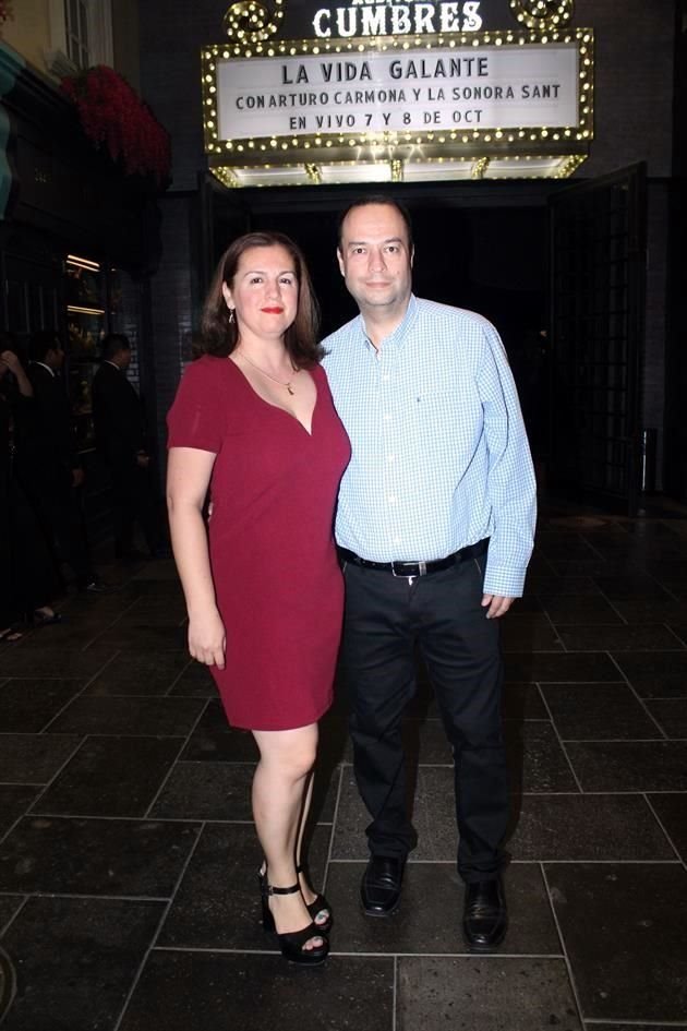 Verónica González y Héctor González