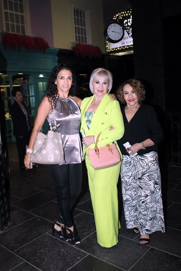 Adriana Aguilar, Irma González y Juana María Esparza