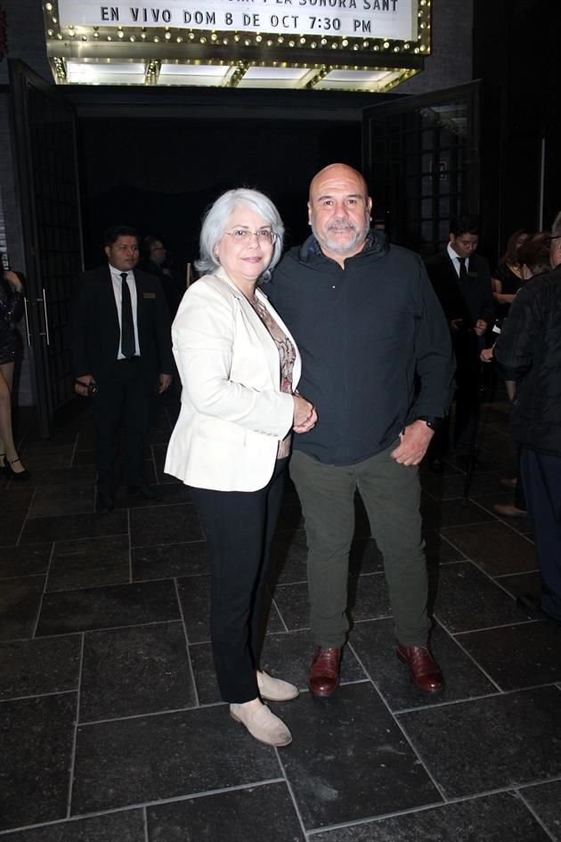 Hilda Flores y Mario Alberto Almaraz