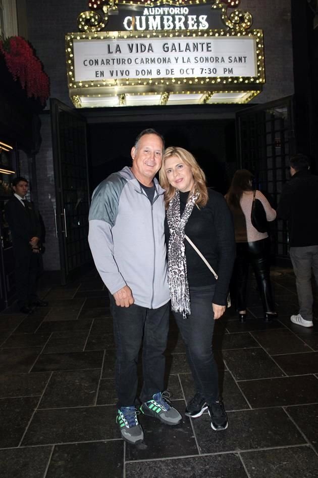 José Obregón y Patricia Álvarez
