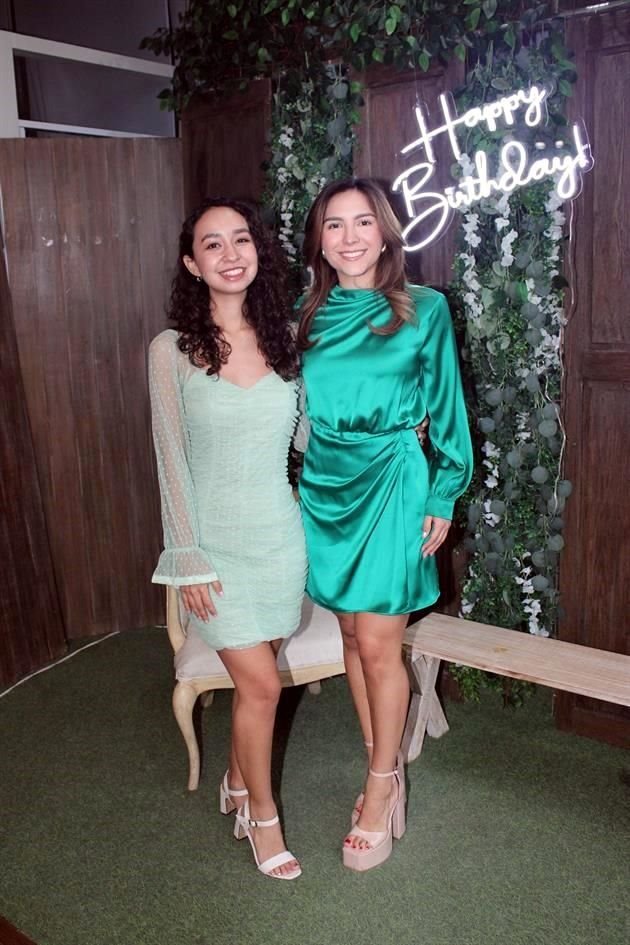 Gloria Martínez y Alejandra de la Cruz