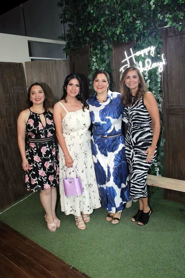 Marisol Gutiérrez, Alejandra Aguilar, Brenda Villarreal y Ericka Salinas