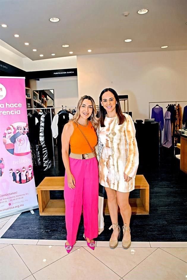 Cristina Gutiérrez de Montemayor y Paulina Cortés