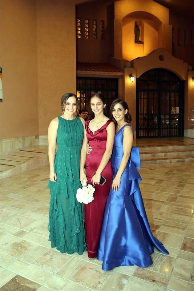 Catalina de la Torre, Valentina Saad y Celina de la Torre