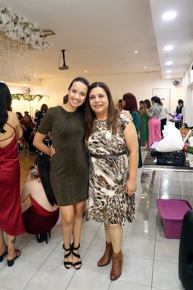 Mirtha Álvarez y Mirthala Aspeitia