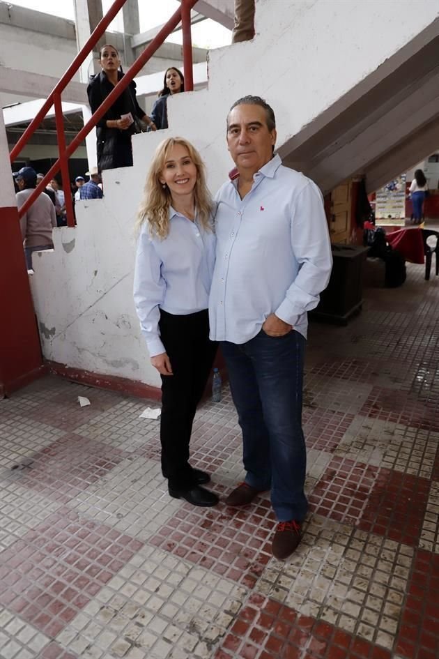 Lorena Gutiérrez de Garza y Alberto Garza Zambrano