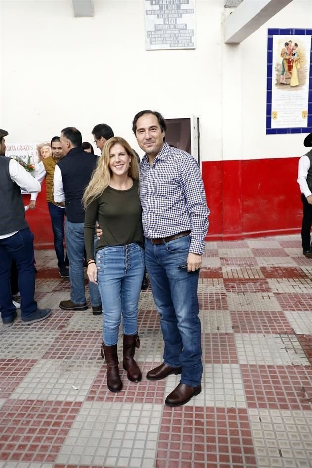 Alina Sánchez de Garza y Rafael Garza Zambrano