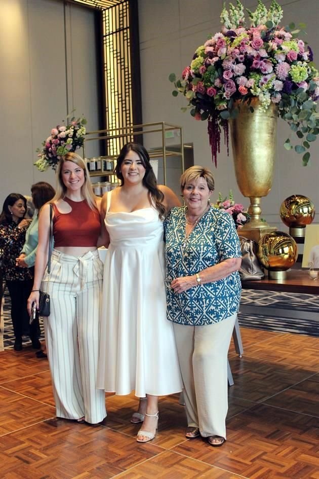 Mariana Moya, Melissa Moya y María Eugenia Camargo