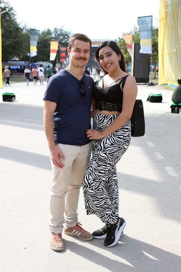 Pierre De Forton y Albalicia Delgado 