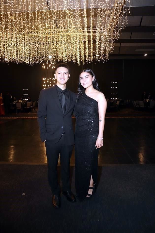 Isaac Froto y Fernanda Granados