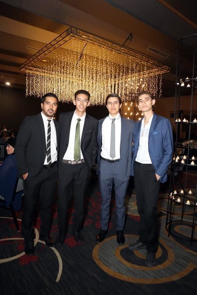 Jorge Romero, José Luis Romero, Mauricio Gándara y Moisés Lozano