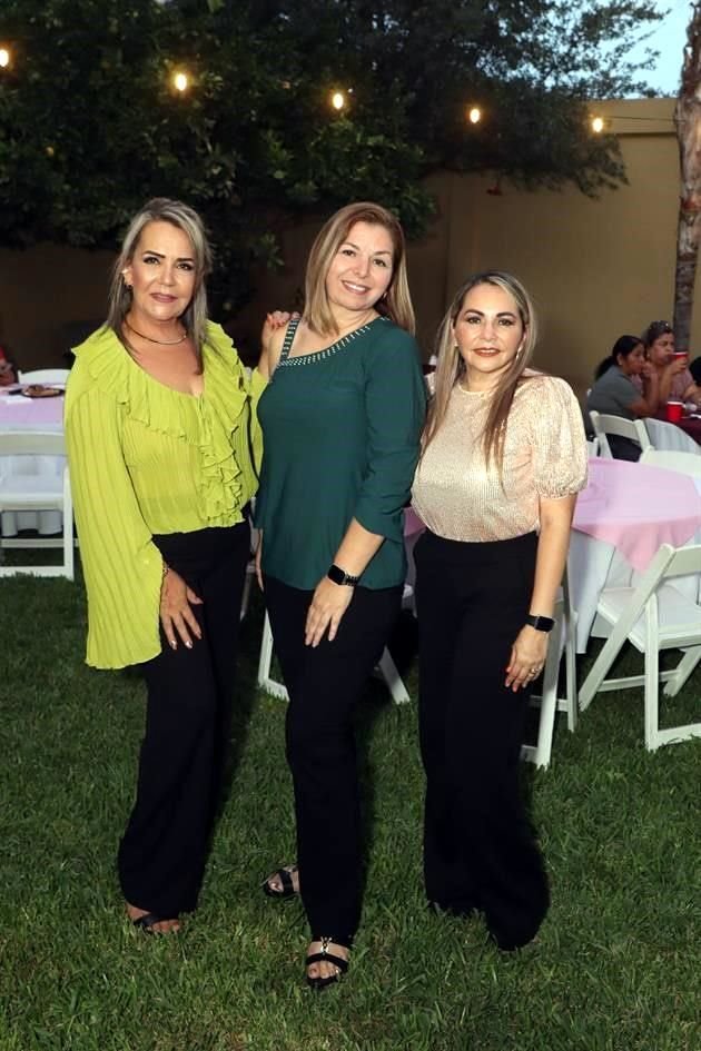 Lety Rendón, Paty Rodríguez y Zuleima Pérez