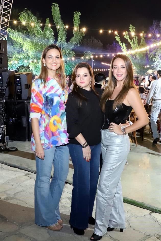 Cinthia Treviño, Susana Alfaro y Karina Ballesteros