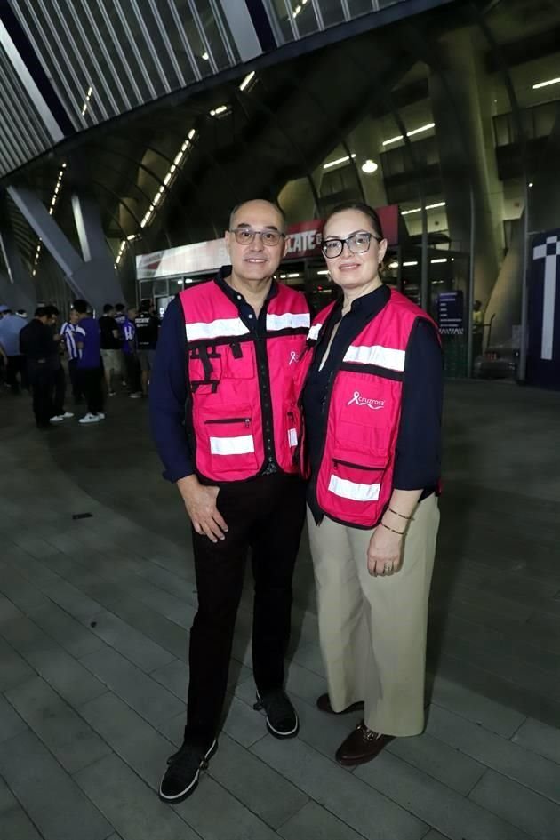 Jesús Salazar y Alexandra Ayala