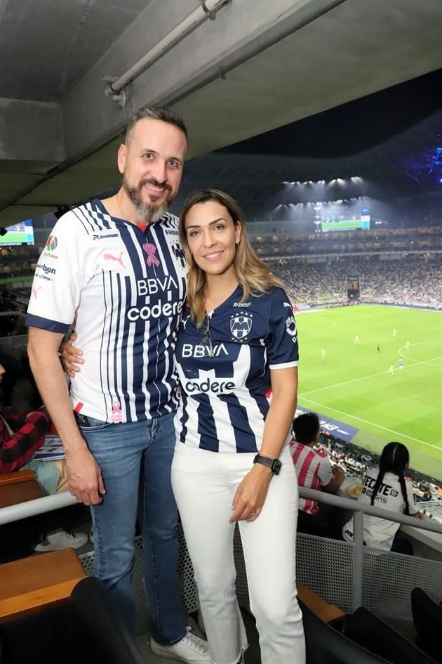 Ramiro Montemayor y Cristina Gutiérrez de Montemayor