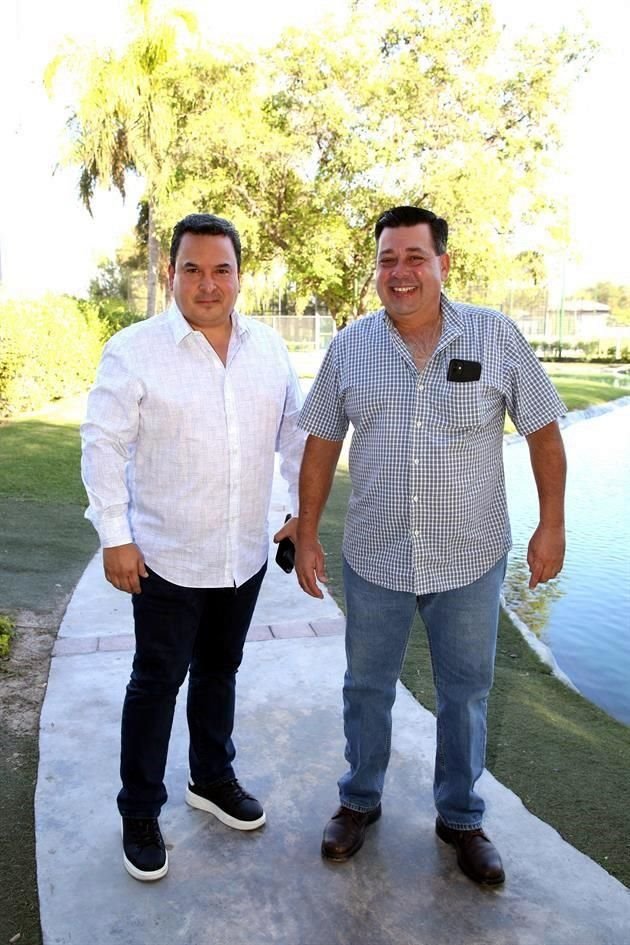 Héctor Cárdenas y Johan Dingler