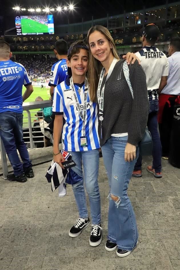 Jorge Rodríguez y Celina Gimenez