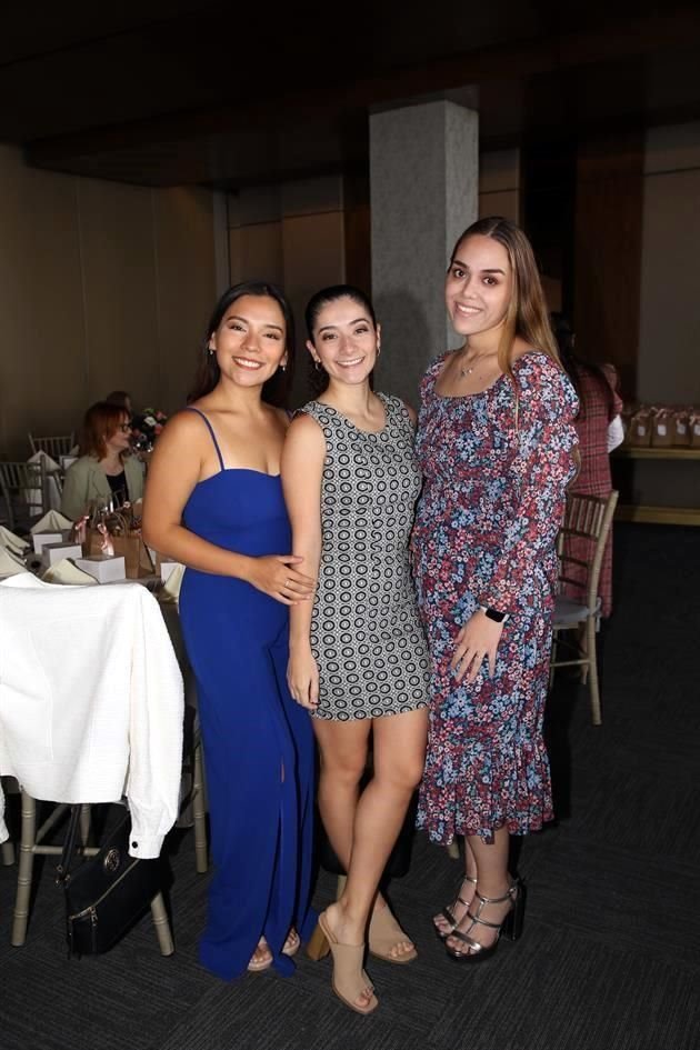 Alessi Silva, Katia Guzmán y Camila Martínez