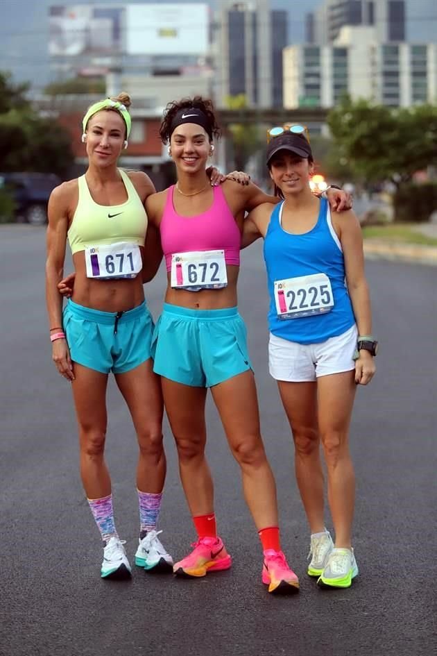 Victoria Martínez, Nancy Guerra y Hannia González