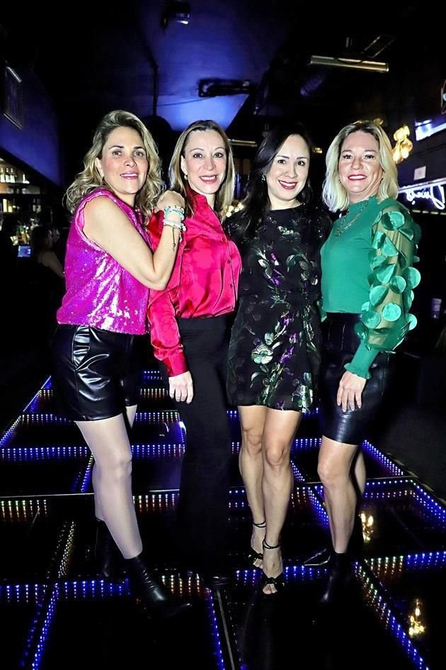 Olivia Rangel, María Elena González, Daniela Canales y Giselle Muraira