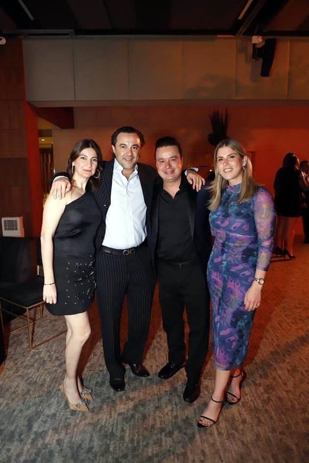 Leyla Mortales, Adrián Galindo, Rodolfo Magallón y Maru Ortiz