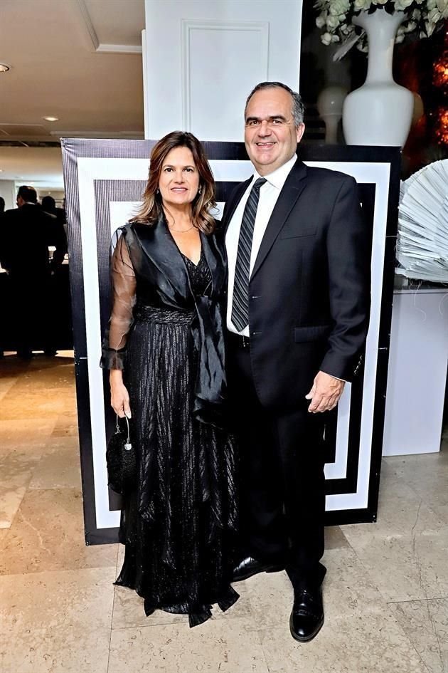 Claudia de la Garza y Patricio Canales