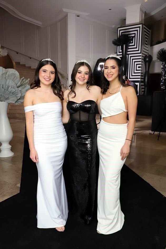 Cordelia Hernández, Anabella Santos y Priscilla Torres