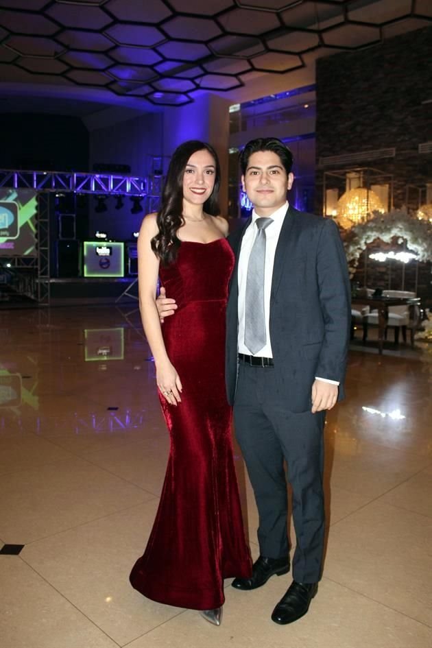 Melissa Barrios y Mauricio Garza