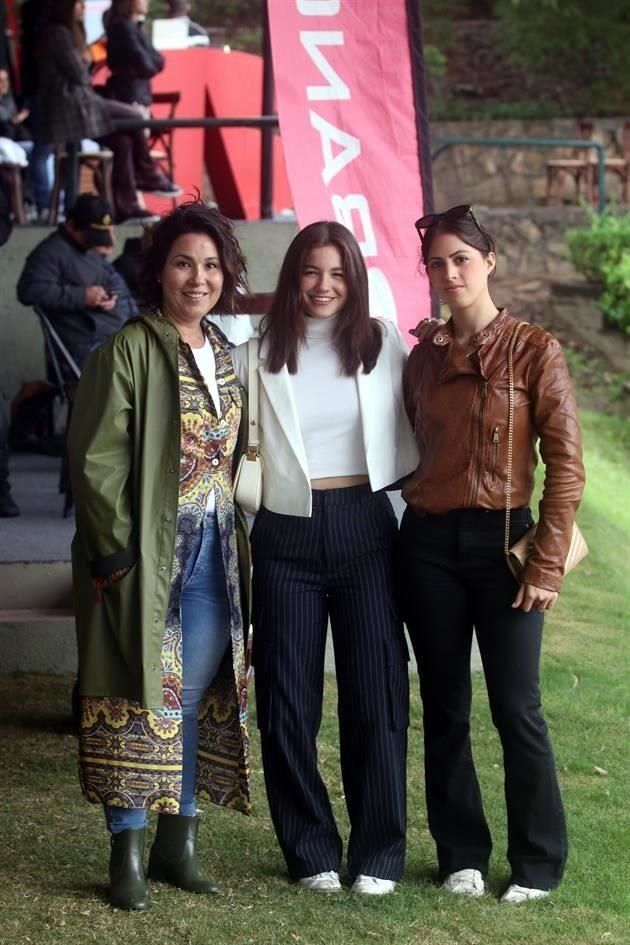 Araminta Castilla, Inés Téllez y Ximena Xacur