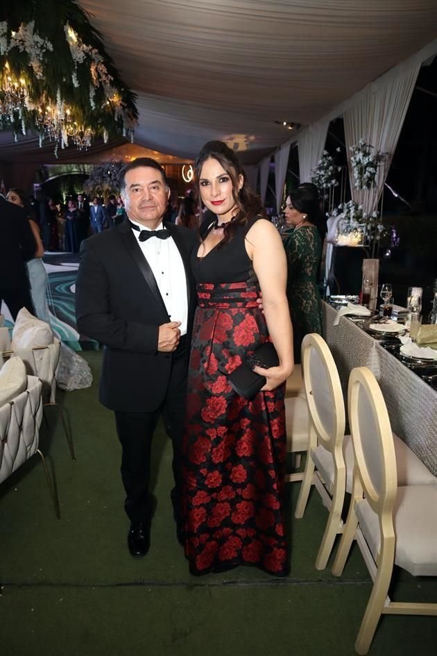 Daniel Salinas y Mónica Aldana