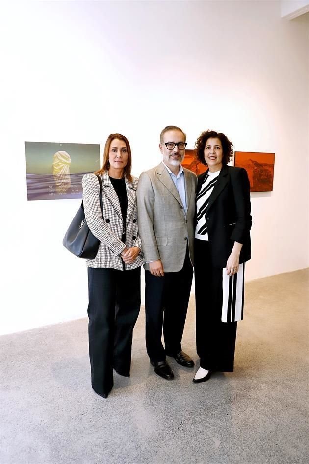 Marla Martínez, Guillermo García y Alicia Santos