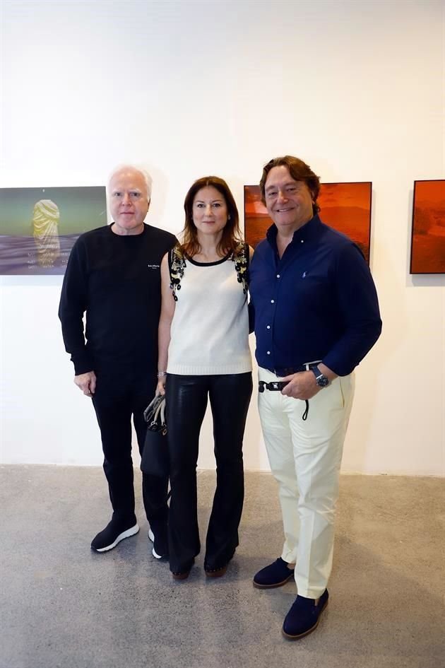 Samuel Sandler, Frida Fascovich y Miguel Soler Roig