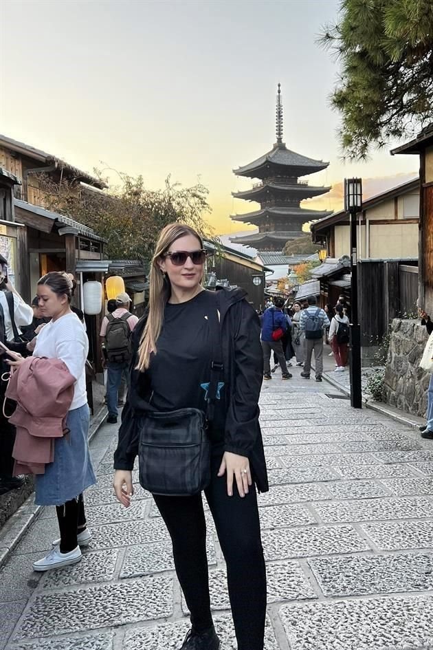 Marcela Gutiérrez en Tokyo, Japón