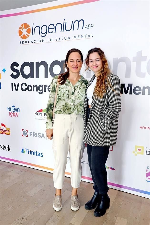 Mónica de la Garza de Páez y Ana Paula Páez