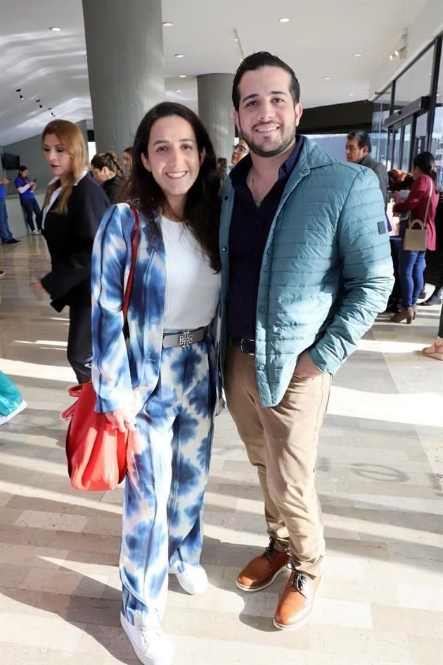 María Lavín y Pablo Lavín