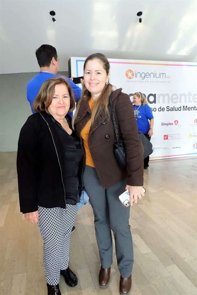 Blanca Pérez y Georgina Peña