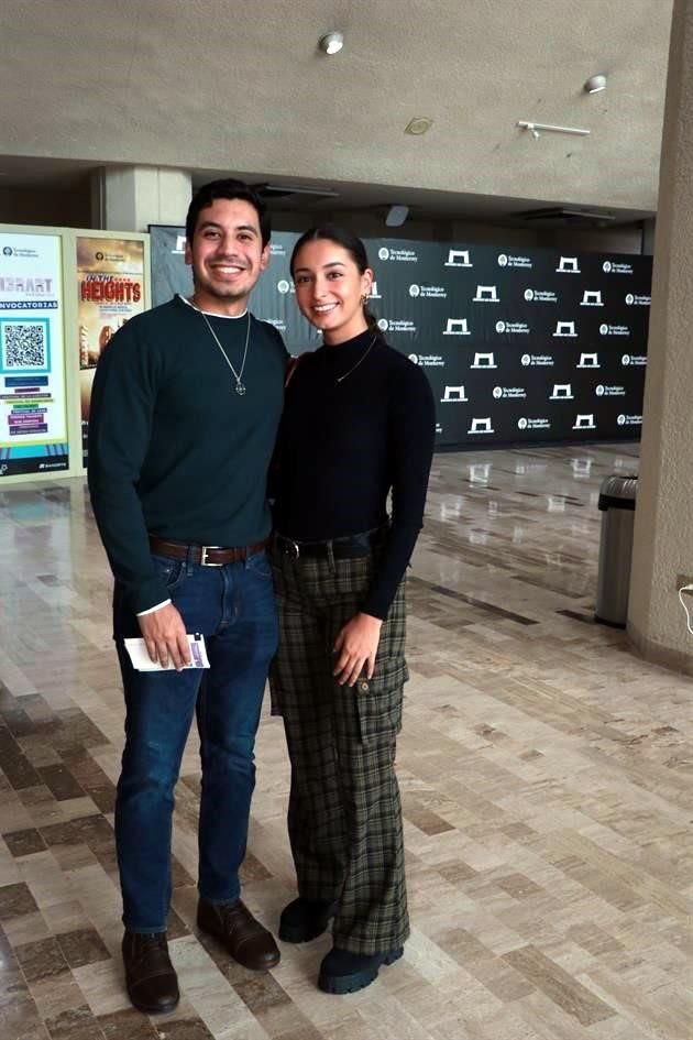 Mauricio Sánchez y Sofía Durán