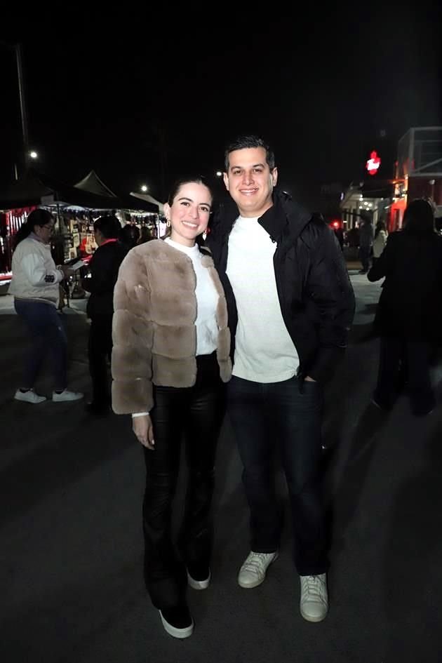 Paola Heredia y Jorge Alanís