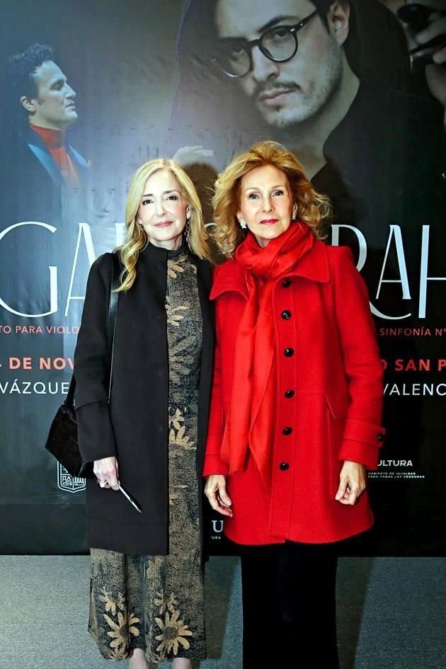 Bárbara Herrera de Garza y Evangelina Ibarra de Hauser