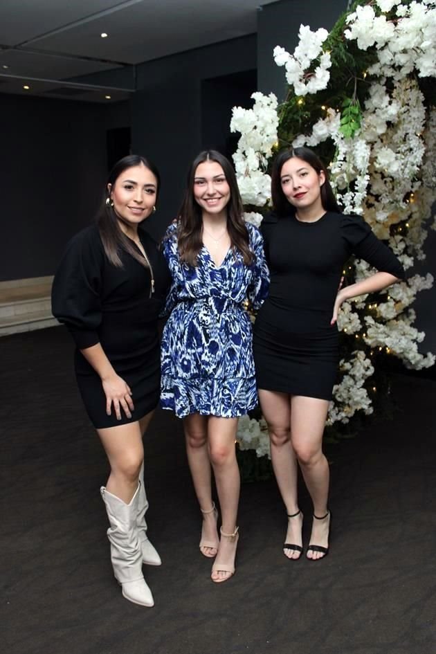 Karla de la Garza, Melissa Pérez y Fernanda Ortega