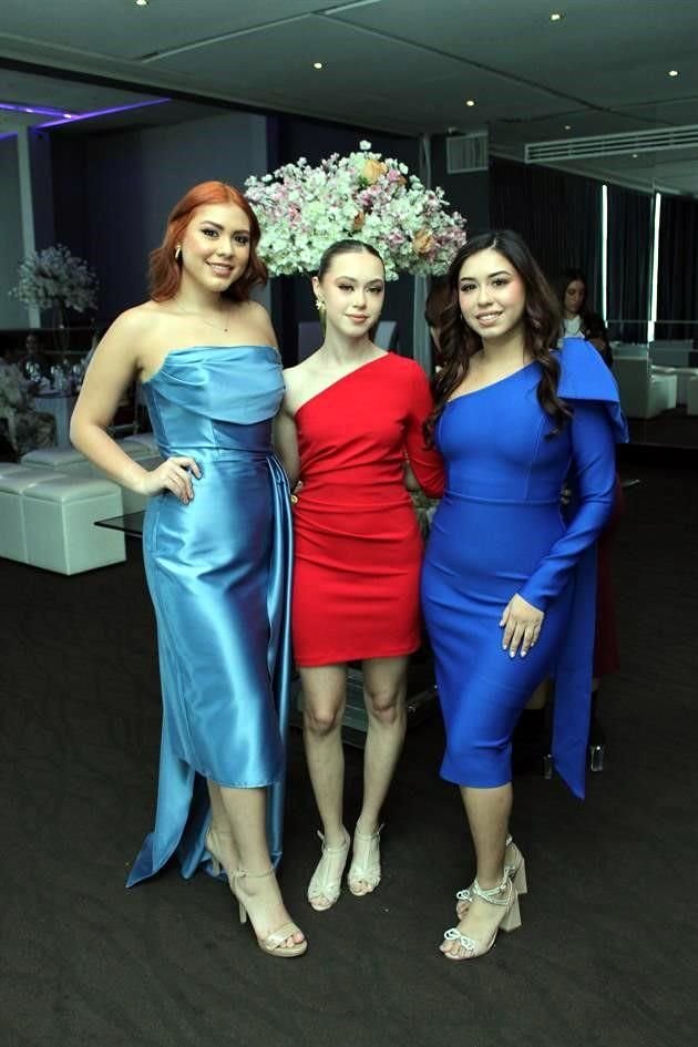 Samantha Grijalva, Alondra García y Diana García