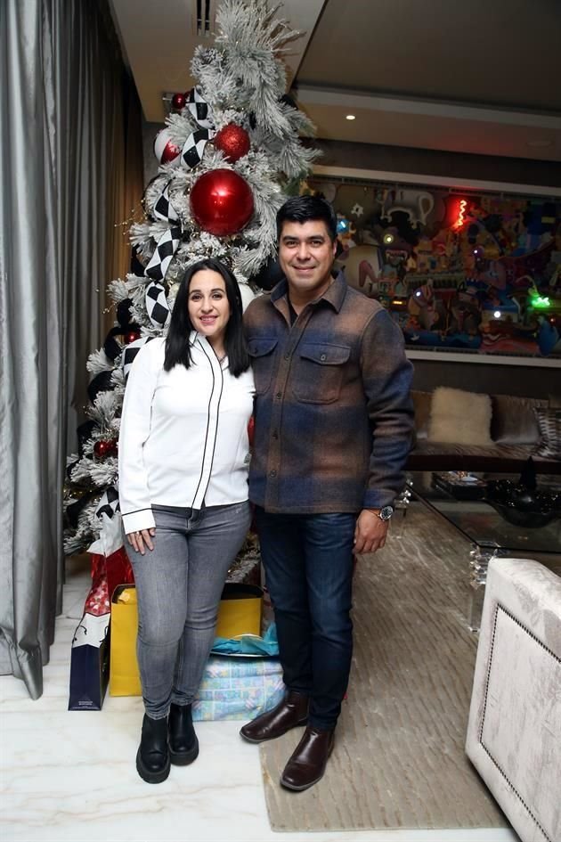 Adriana Díaz y Luis Martínez