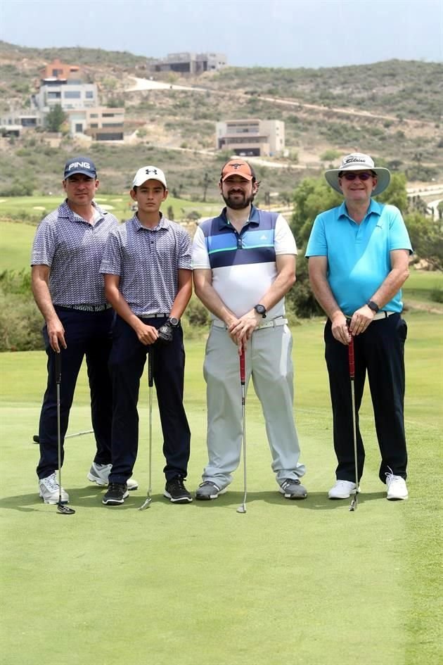 Luis Chávez, Luis Chávez Jr, José Antonio González Jr. y José Antonio González