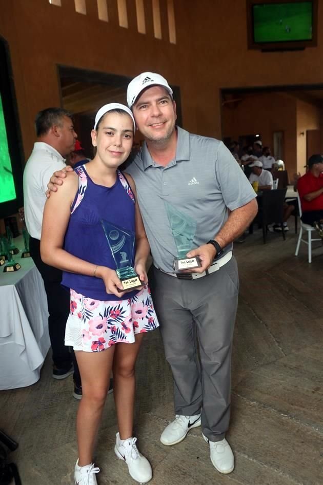 Raquel Colyer y Rodrigo Colyer, ganadores de la 3 categoría