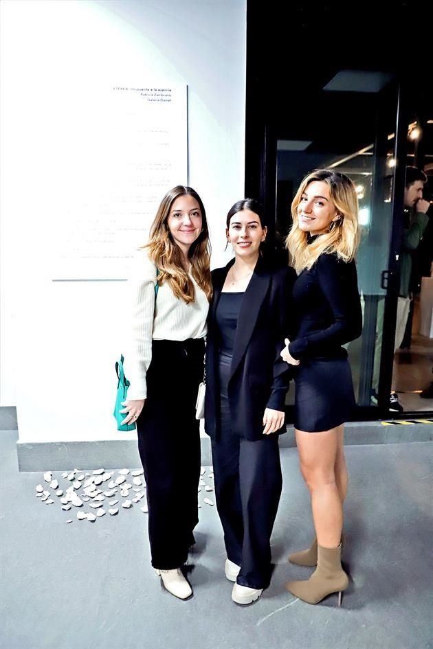 Eugenia Villarreal, Regina Murillo y Raquel Elizondo