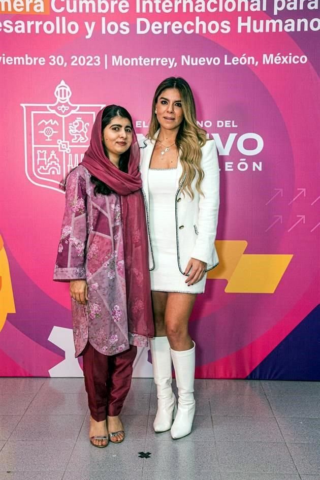 Malala Yousafzai y Fabiola Ortiz