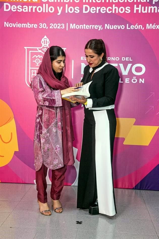 Malala Yousafzai y Zaira Zepeda