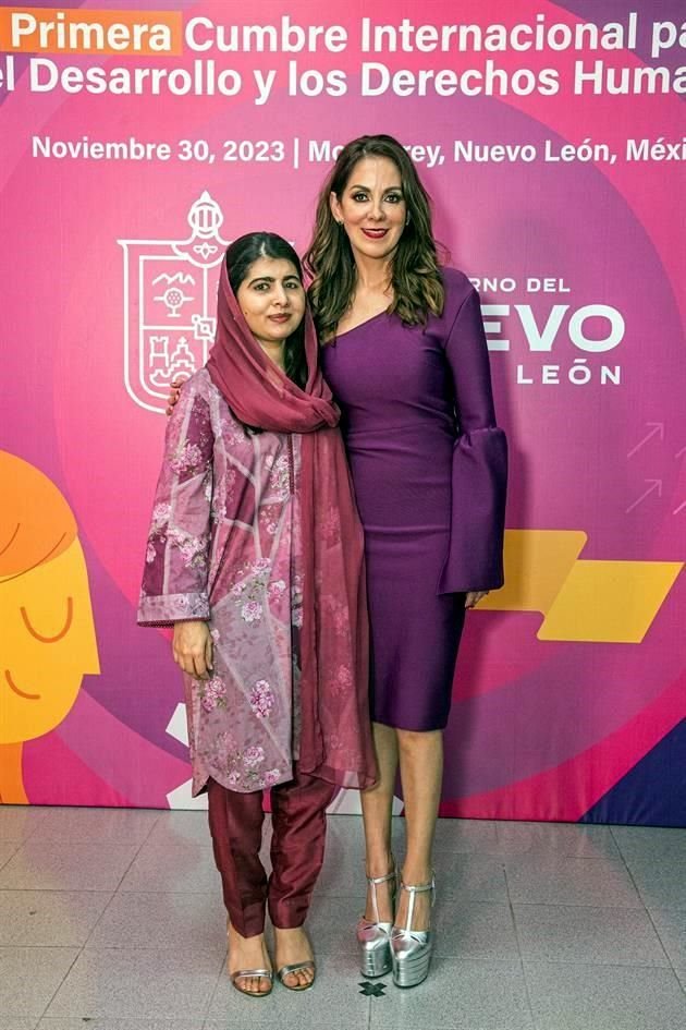 Malala Yousafzai y Mari Rouss 