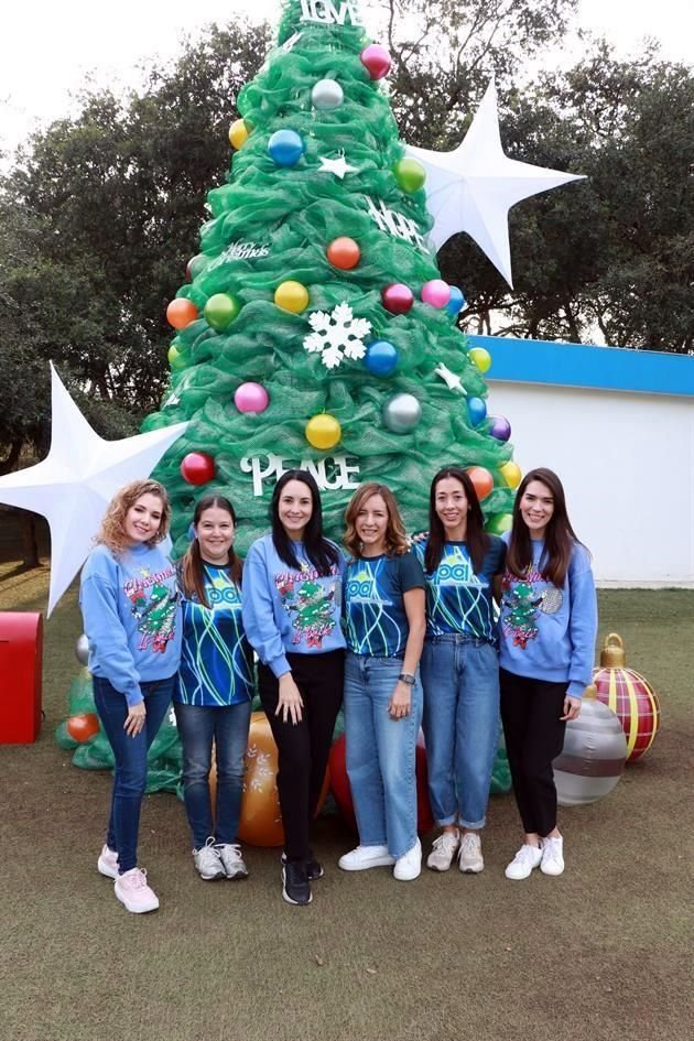 Jéssica Rodríguez ,Carla Bustindui ,Cindy Alanís ,Lorena García, Laurencia Romo, y Johanna Torres